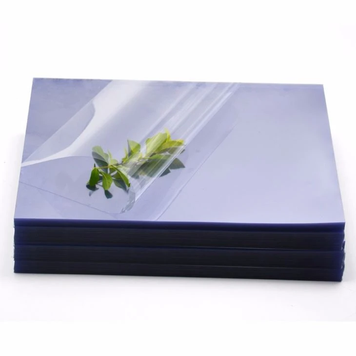 PVC Glass Clear Rigid Film For Folding Box